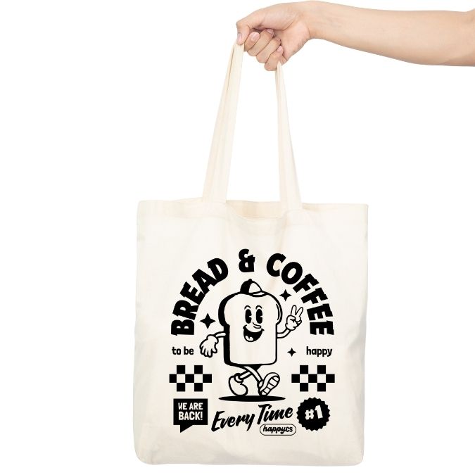 Tote Bag  BREAD & COFFEE CRUDO