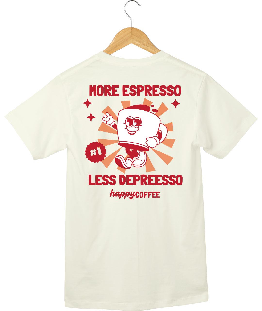 Camiseta Regular Fit MORE ESPRESSO VAINILLA