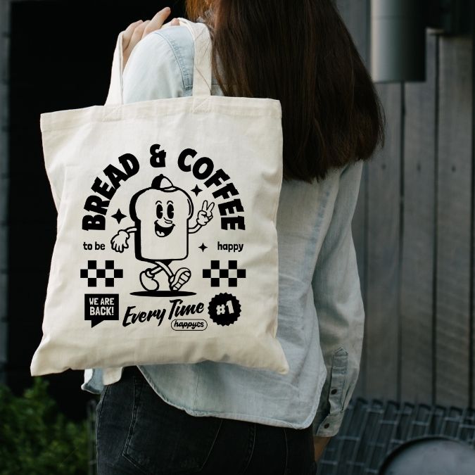 Tote Bag  BREAD & COFFEE CRUDO