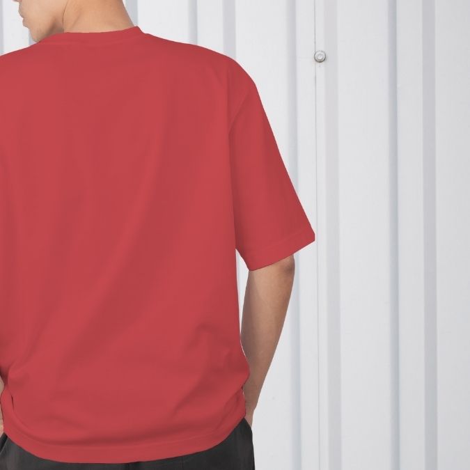 Camiseta Oversize BASIC RED