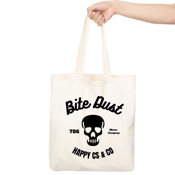 Tote Bag  BITE DUST CRUDO