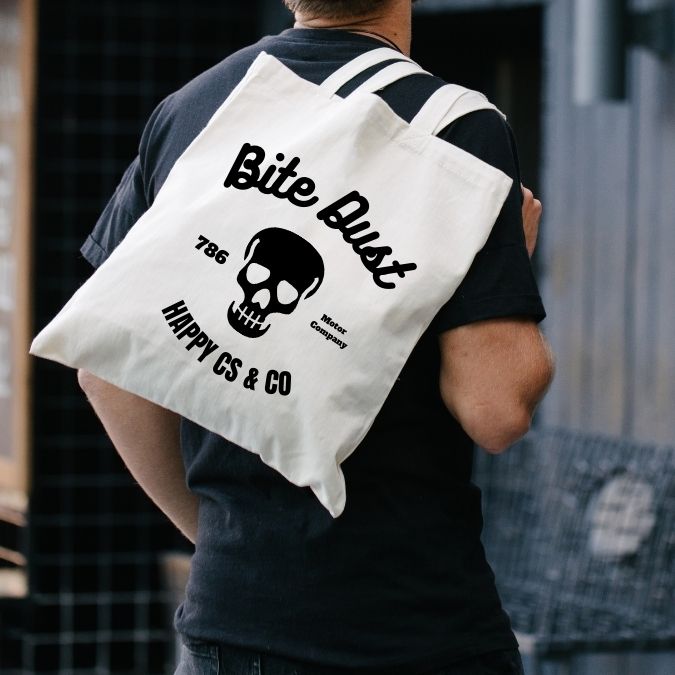 Tote Bag  BITE DUST CRUDO