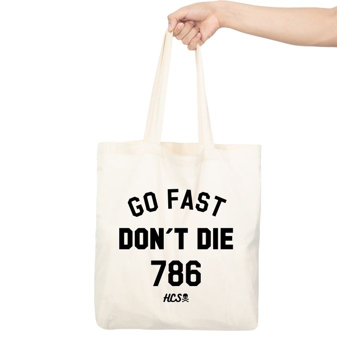 Tote Bag  GO FAST CRUDO