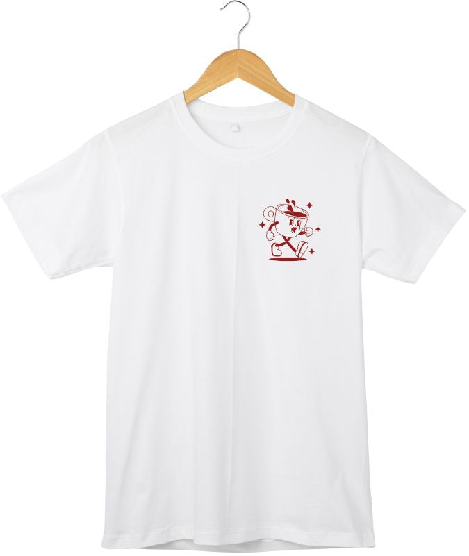 Camiseta Regular Fit TIRED & WIRED WHITE