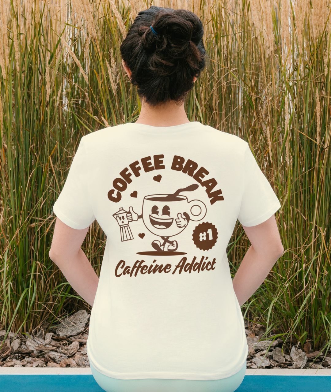 Camiseta Regular Fit COFFEE BREAK VAINILLA