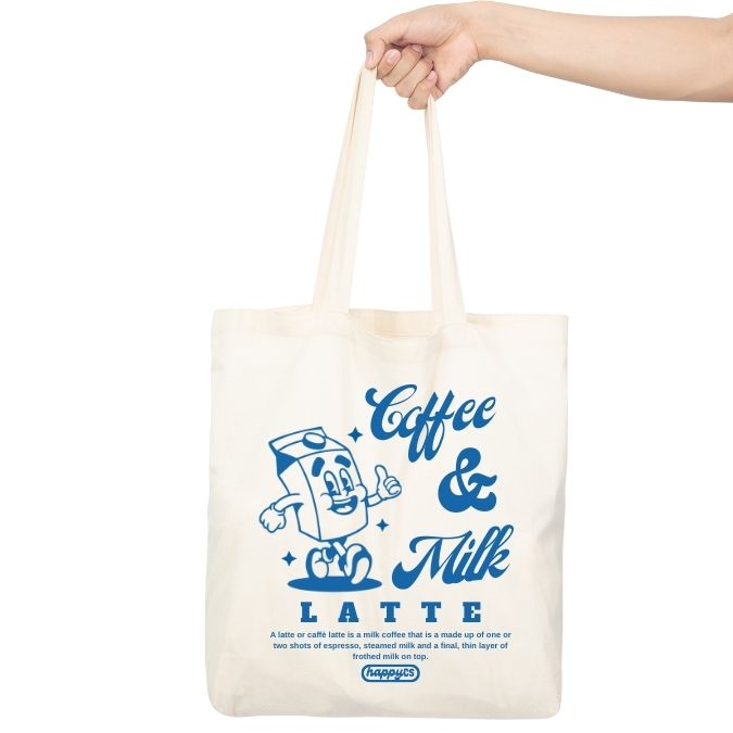 Tote Bag  COFFEE & MILK CRUDO