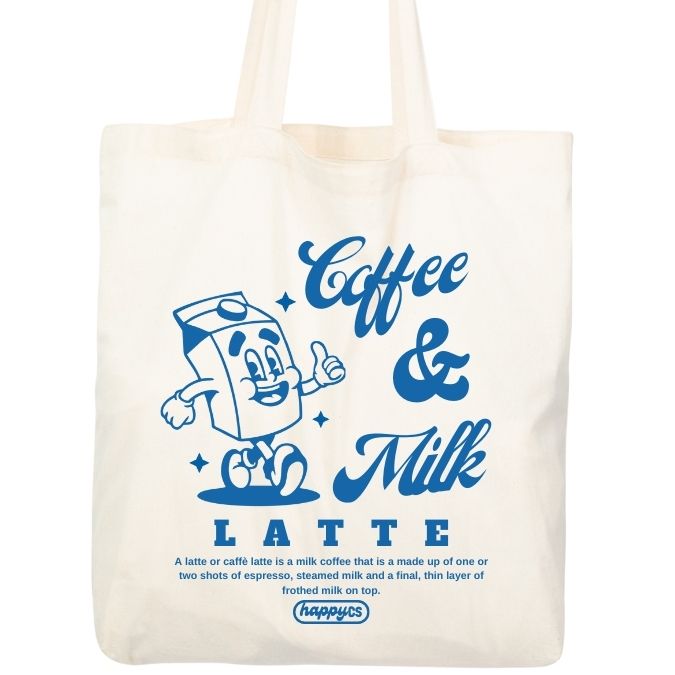 Tote Bag  COFFEE & MILK CRUDO