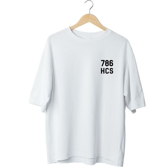 Camiseta Oversize GO FAST DON´T DIE WHITE