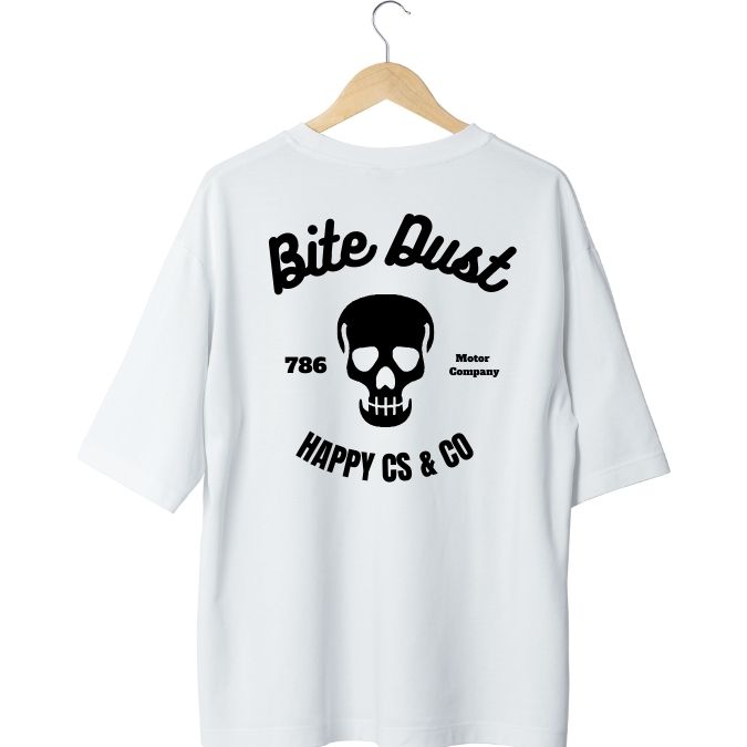 Camiseta Oversize BITE DUST WHITE